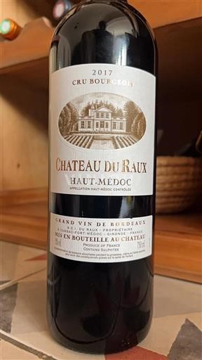 Bordeaux Haut-Médoc Cru Bourgeois Raux 2017
