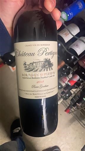 Burdeos Bordeaux superior Château Pertignas 2018