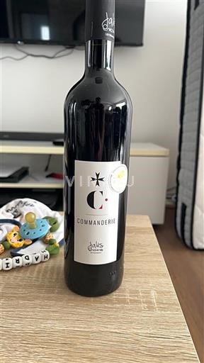 Rhônedalen Côtes du Rhône Jules Desjourdy Commanderie Icke årgångsbetecknad
