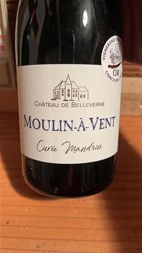 Beaujolais Moulin-à-vent Château Belleverne Mandrin Ikke årgangsbestemt