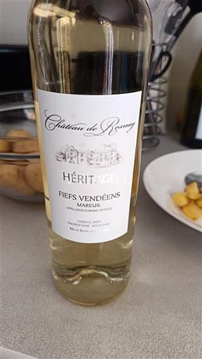 Vallée de la Loire Fiefs Vendéens Château Rosnay Héritage 2024