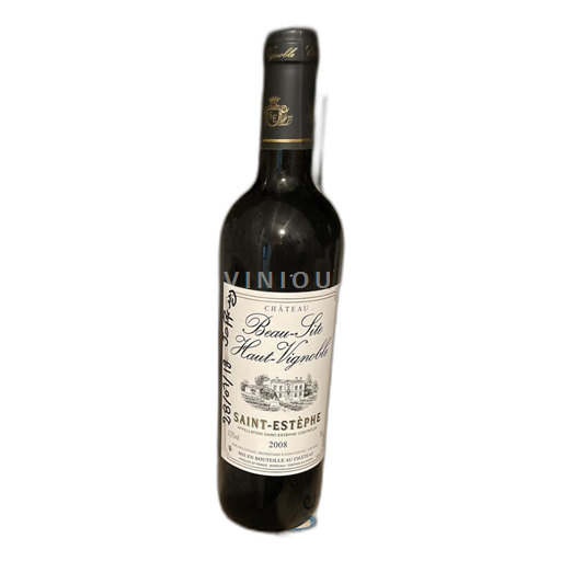 Bordeaux Saint-Estèphe Château Beau-Site Haut-Vignoble T’es beauguessac 2008