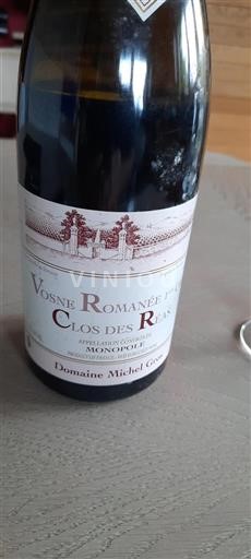 Burgundi Vosne-Romanée Premier Cru Domaine Michel Gros Clos des Réas Ei vuosikertaa