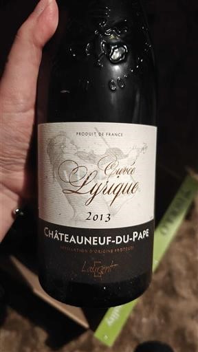 Rona dolina Châteauneuf-du-Pape Laurent Lyrique 2013