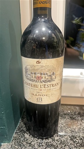 Bordeaux Médoc Cru Bourgeois Château L'Estran 2011