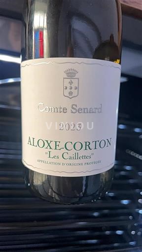 Bourgogne Aloxe-Corton Comte Senard Les Caillettes 2023