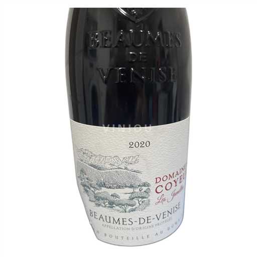 Rhônen laakso Beaumes de Venise Domaine de Coyeux Les Jumelles 2020