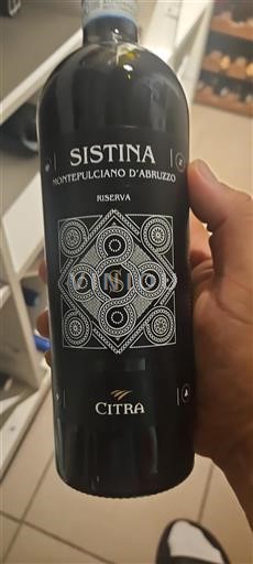 Abruzzerna Montepulciano d'Abruzzo Citra Sistina 2020