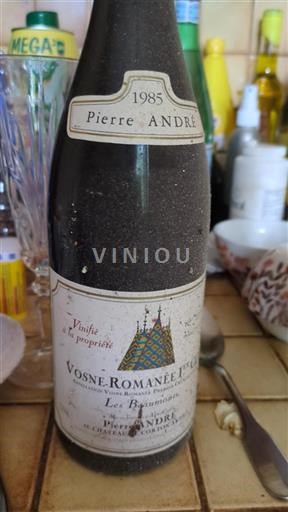 Bourgondië Vosne-Romanée Premier Cru Pierre André Les Beaux Monts 1985