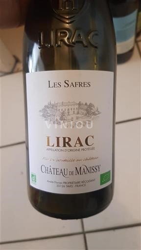 Valle del Rodano Lirac Château Manissy Les Safres 2021