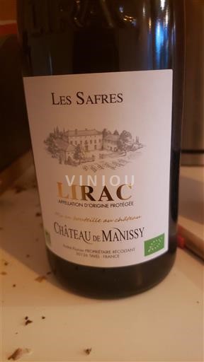 Rhônen laakso Lirac Château Manissy Les Safres 2021