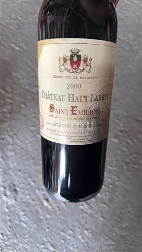 Bordeaux Saint-Émilion Château Haut Labrit 2000