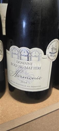 Languedoque Não especificado Domaine Bouisse-Matteri Harmonie 2014