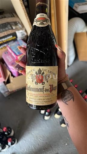 Vallée du Rhône Châteauneuf-du-pape Domaine Comte de Lauze 2000