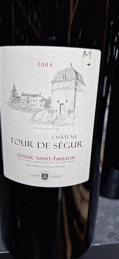 Bordeaux Lussac-Saint-Émilion Château Tour de Ségur 2004