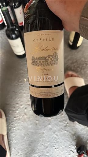 Sud-Ovest Cahors Château Bladinières Préférence 2000
