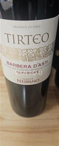 Piemonte Barbera d'Asti Tenute Neirano Tirteo Nemilésimat