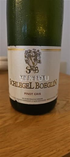 Alsace Grand Cru Schlegel Boeglin 2018