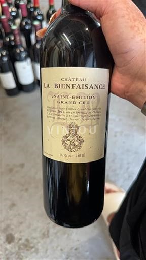 Bordeaux Saint-Émilion Grand Cru La Bienfaisance 2003