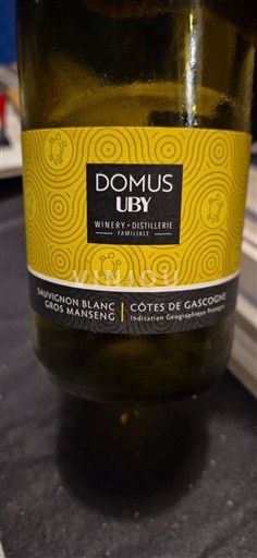 Sydvestfrankrig Côtes de Gascogne Domaine Uby Domus Uby 2024