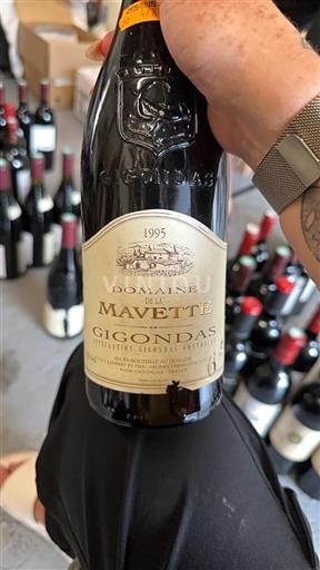 Thung lũng Rhône Gigondas Domaine La Mavette 1995