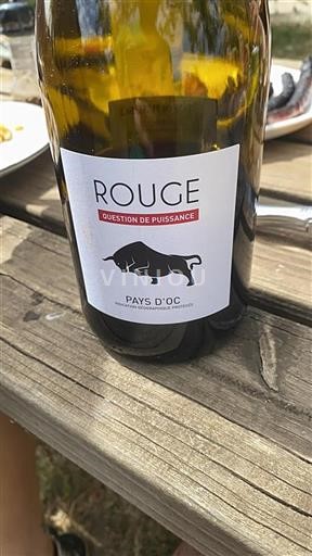 Languedoc og Roussillon Pays d'Oc Question de Puissance Ikke årgangsbestemt
