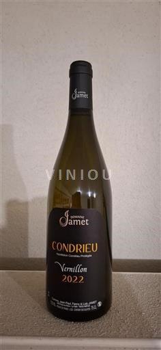 Vallée du Rhône Condrieu Domaine Jamet Vermillon 2022