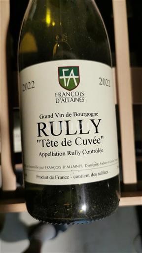Burgundi Rully François Allaines Tête de 2022