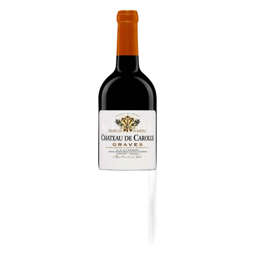 Vin Rouge sec Château Carolle Graves 2020 France Bordeaux Graves AOC