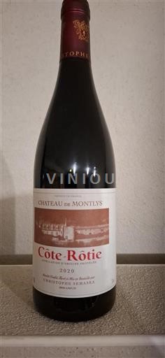 Vallée du Rhône Côte-rôtie Château Montlys 2020
