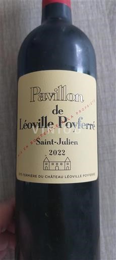 Burdeos Saint-Julien Grand Cru Château Léoville Poyferré Pavillon de Léoville Poyferré 2022