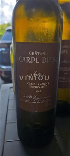 Provansa Coteaux Varois v Provansi Château Carpe Diem Artus 2017