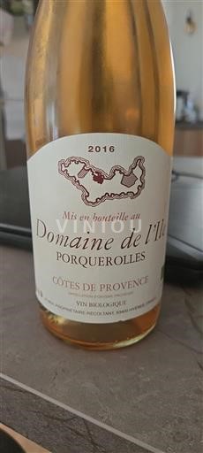 Provence Côtes de Provence Domaine L'Ile 2016