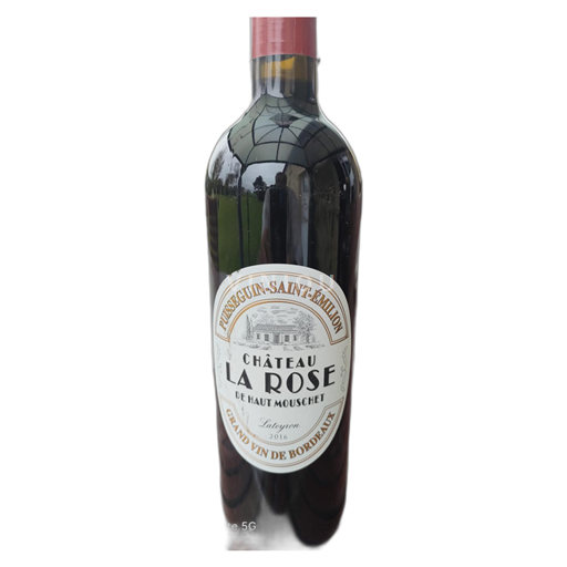 Bordeaux Puisseguin-saint-émilion Château La Rose de Haut Mouche Lateyron 2016