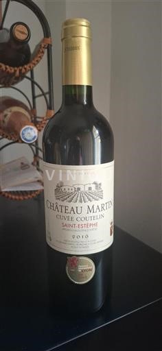 Bordeaux Saint-Estèphe Château Martin Coutelin 2016