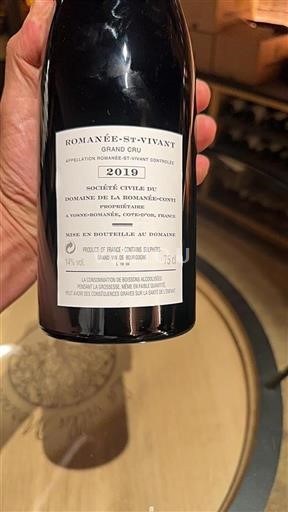 Burgund Romanée-Saint-Vivant Grand Cru Domaine La Romanée-Conti 2019