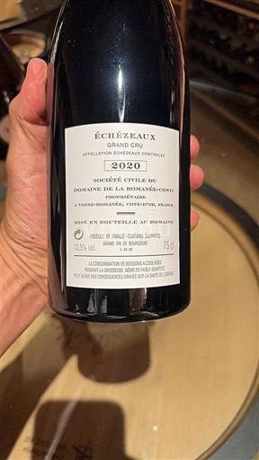 Burgund Échézeaux Grand Cru Domaine La Romanée-Conti %c3%89ch%c3%a9zeaux 2020