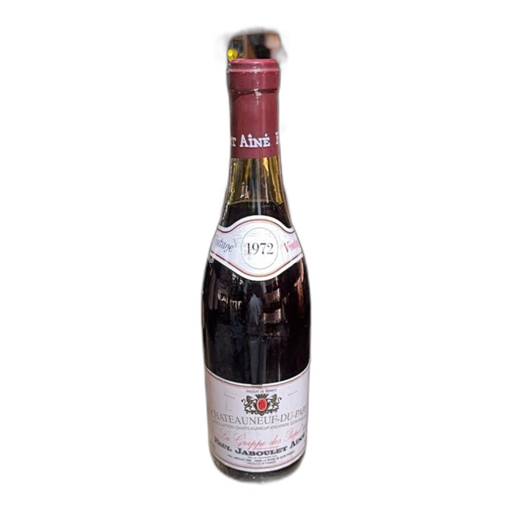 Rhônedalen Châteauneuf-du-Pape Paul Jaboulet Aîné La Grappe des Papes 1972