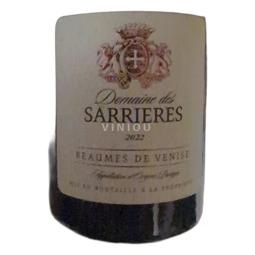 Rhône-dalen Beaumes de Venise Domaine des Sarrières 2022