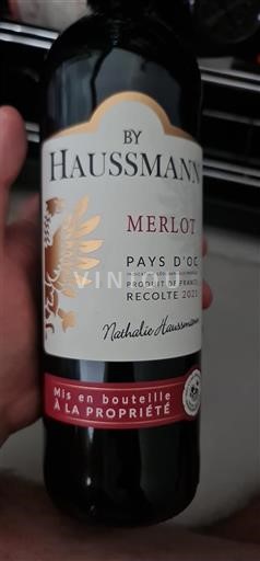 Languedoc-Roussillon Pays d'Oc By Haussmann Merlot 2021