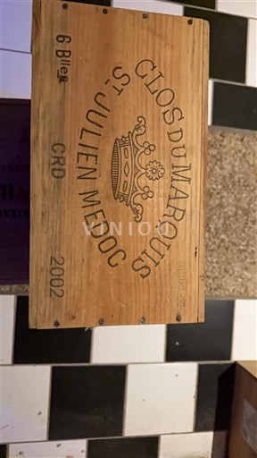 Bordeaux Saint-Julien Clos du Marquis 2002