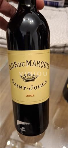 Bordeaux Saint-Julien Clos du Marquis 2002