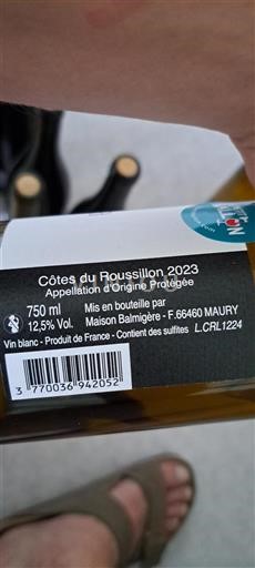 Roussillon Côtes-du-Roussillon Maison Balmigère 2023