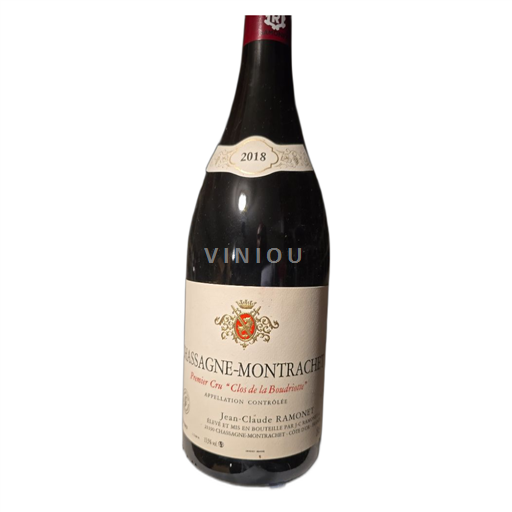 Borgoña Chassagne-Montrachet Premier Cru Jean-Claude Ramonet Clos de la Boudriotte 2018