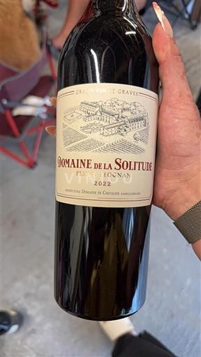 Bordeaux Pessac-Léognan Domaine La Solitude 2022