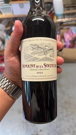 Bordeaux Pessac-Léognan Domaine La Solitude 2022