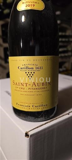 Burgundsko Saint-Aubin Premier Cru François Carillon 1611 Pitagruet 2019