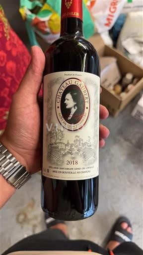 Bordéus Saint-Émilion Grand Cru Gaubert 2018