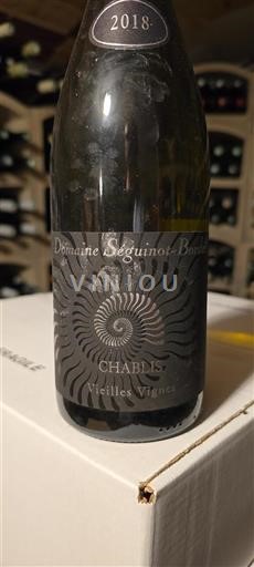 Burgundija Chablis Domaine Séguinot-Bordet Vieilles Vignes 2018