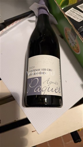 Burgundia Santenay Premier Cru Agnès Paquet Les Gravières 2020